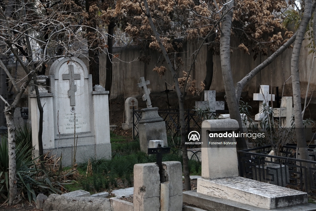 Dulab Christian Cemetery in Tehran