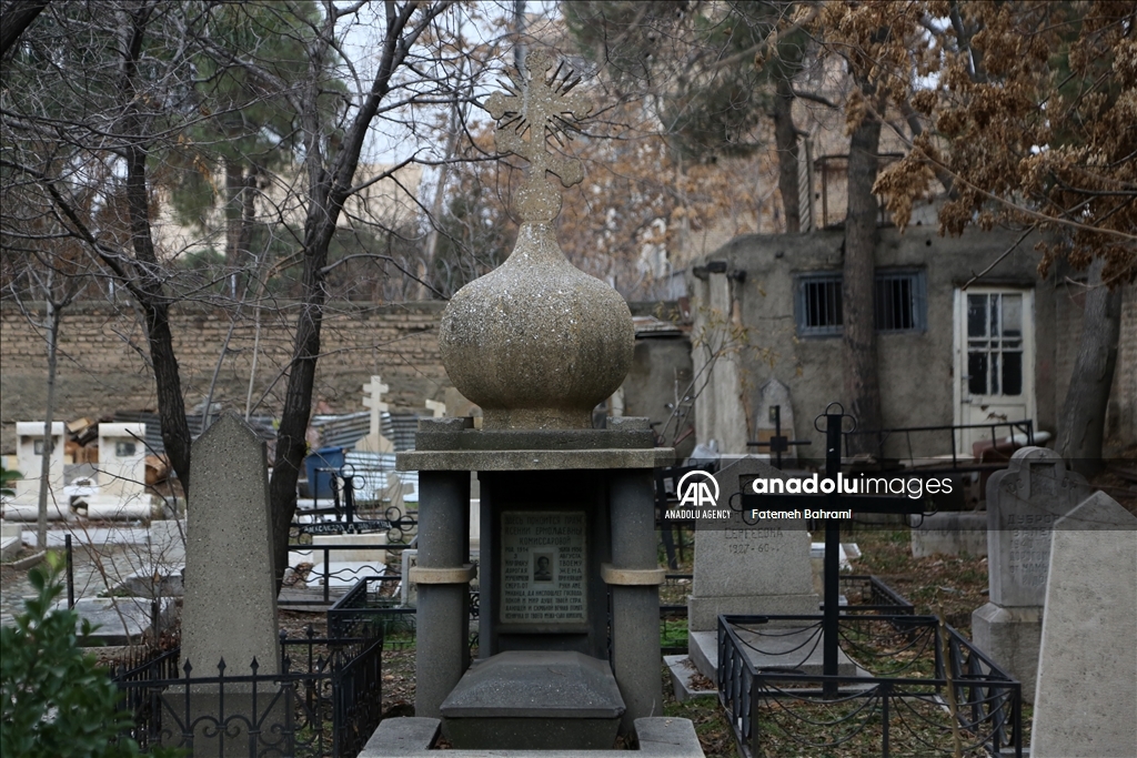 Dulab Christian Cemetery in Tehran