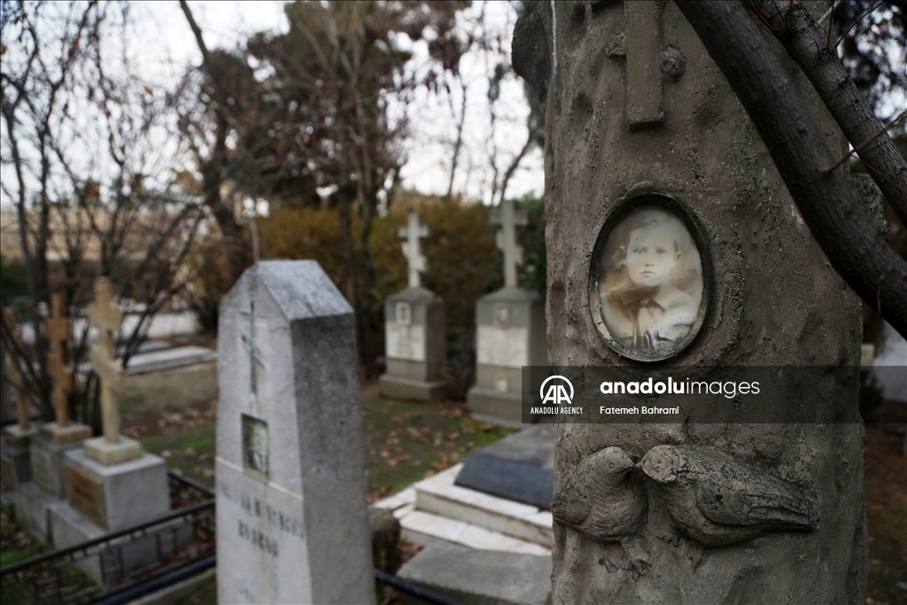 Dulab Christian Cemetery in Tehran