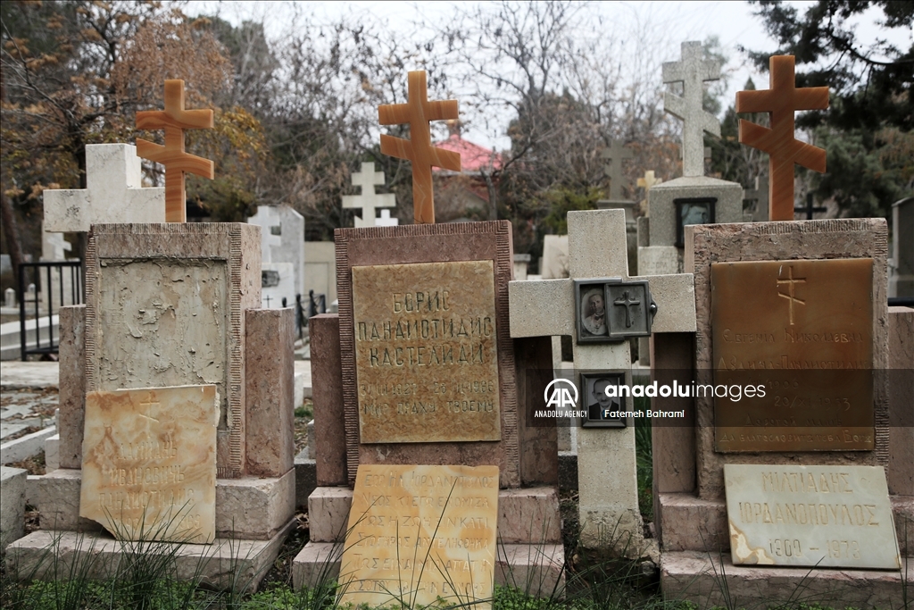 Dulab Christian Cemetery in Tehran