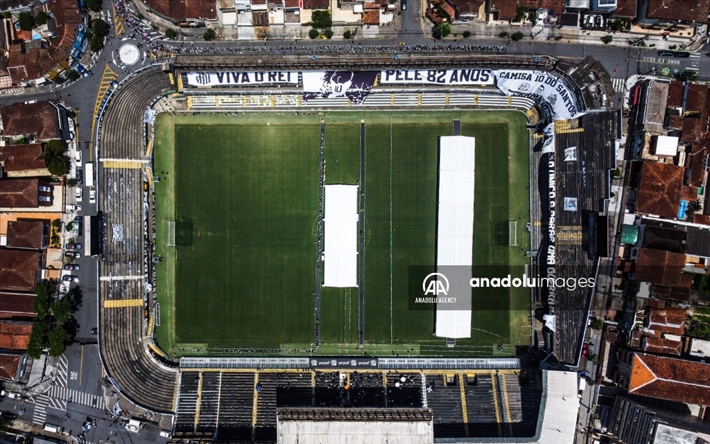 Ceremonia de despedida a Pelé en Brasil: así avanza el funeral en el estadio de Santos