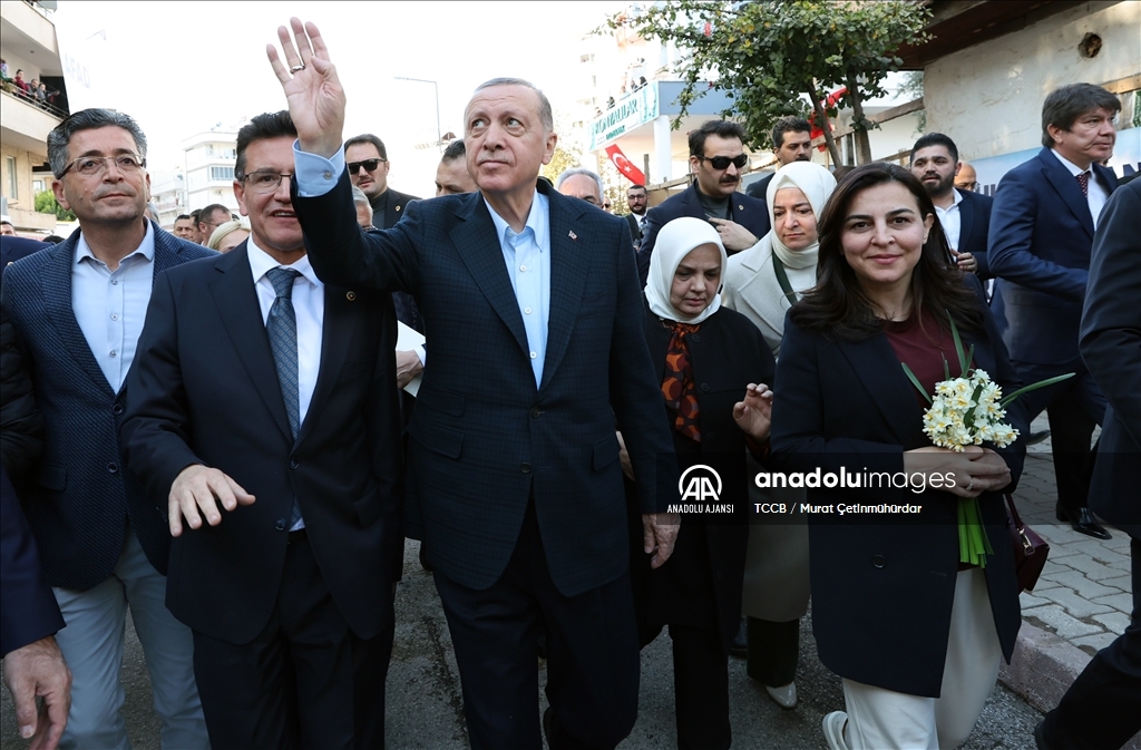 Cumhurbaşkanı Erdoğan, Kumluca'da 