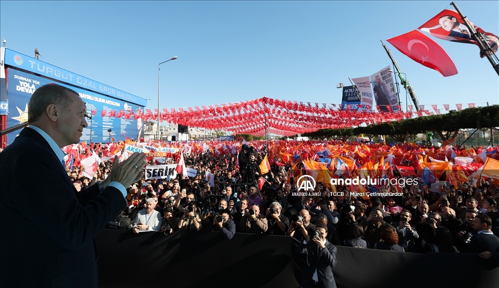 Cumhurbaşkanı Erdoğan, Antalya Toplu Açılış Töreni'ne katıldı