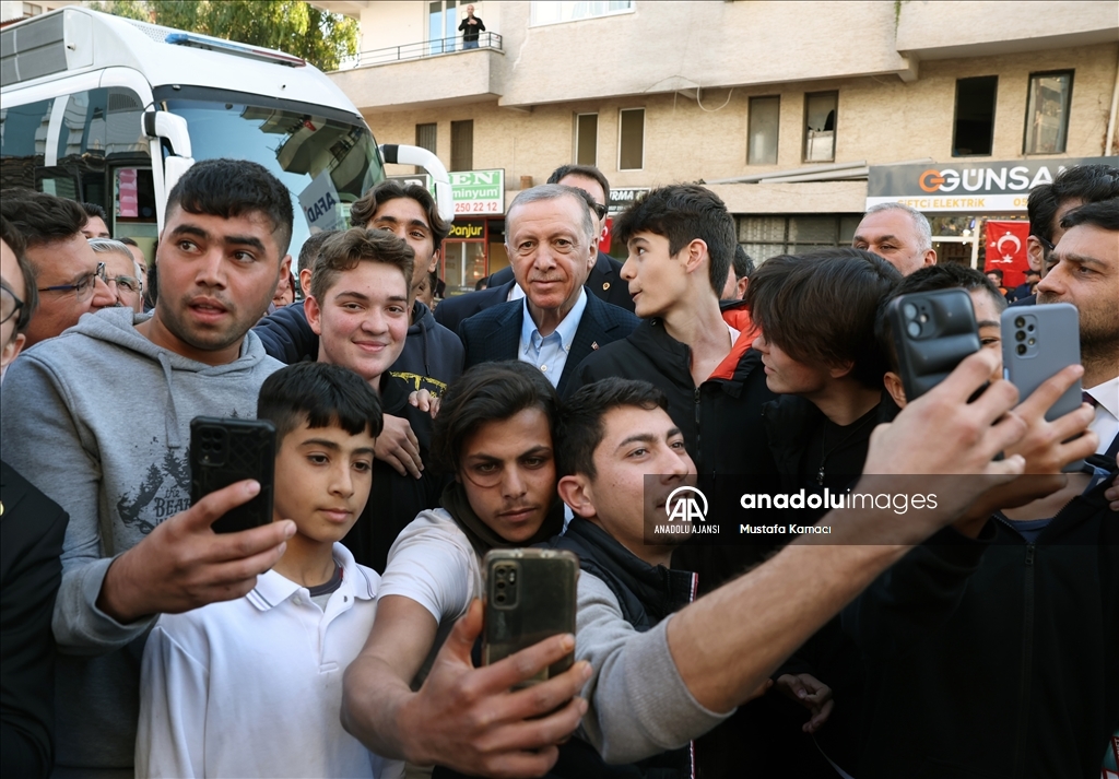 Cumhurbaşkanı Erdoğan, Kumluca'da 