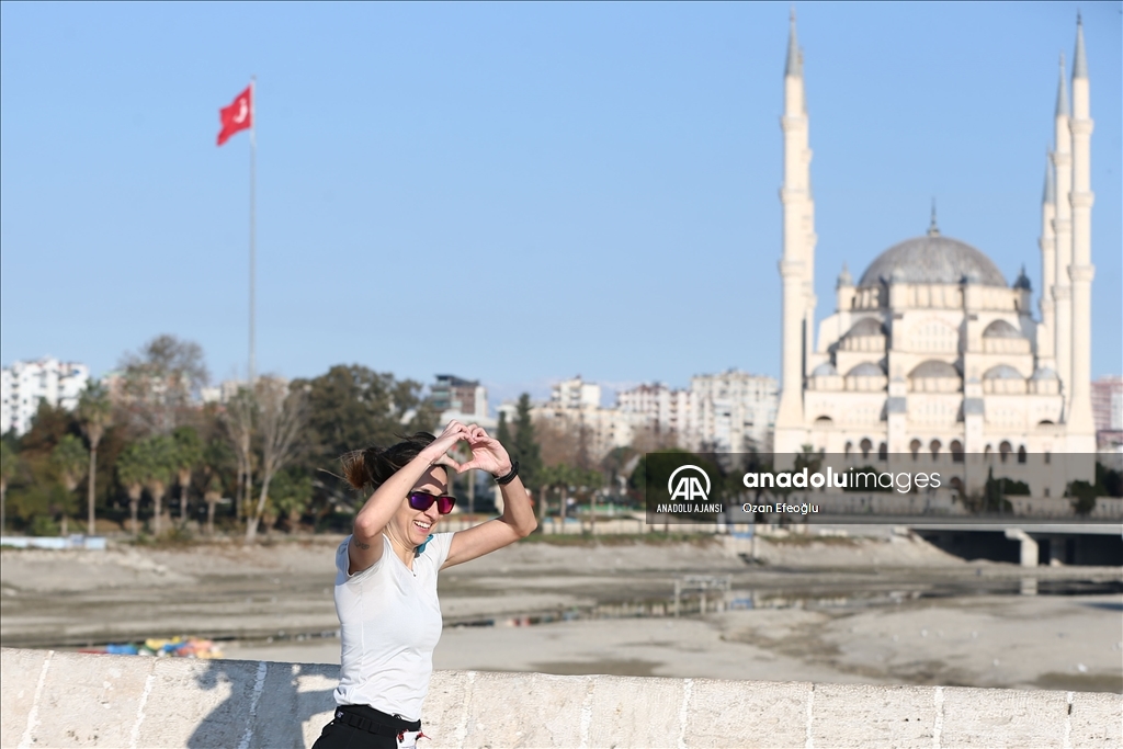 5 Ocak Adana Kurtuluş Yarı Maratonu koşuldu