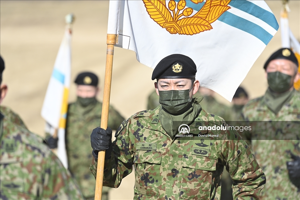 1. Japon Hava İndirme Tugayı Eğitimi