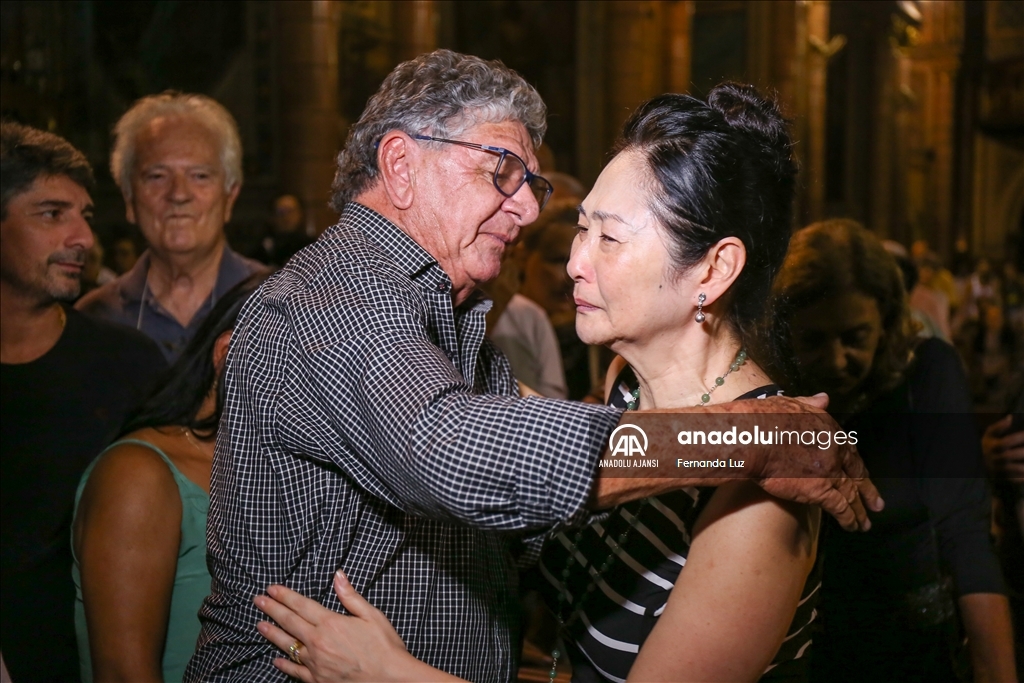 Brezilyalı efsane futbolcu Pele için anma töreni