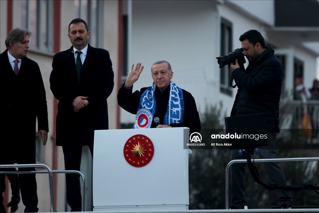 Cumhurbaşkanı Recep Tayyip Erdoğan, Fethiye’de vatandaşlara hitap etti