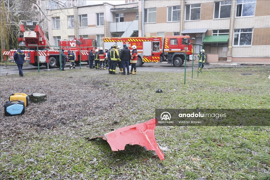 Kiev yakınlarında düşen helikopterde Ukrayna İçişleri Bakanı dahil 16 kişi hayatını kaybetti
