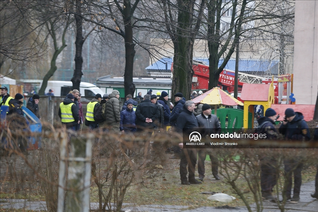 Kiev yakınlarında düşen helikopterde Ukrayna İçişleri Bakanı dahil 16 kişi hayatını kaybetti