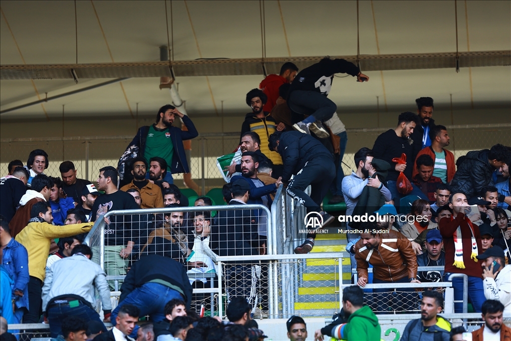 بەھۆی پاڵەپەستۆ لە یاریگای نێودەوڵەتیی بەسرە دوو ھاندەر گیانیان لەدەست دا