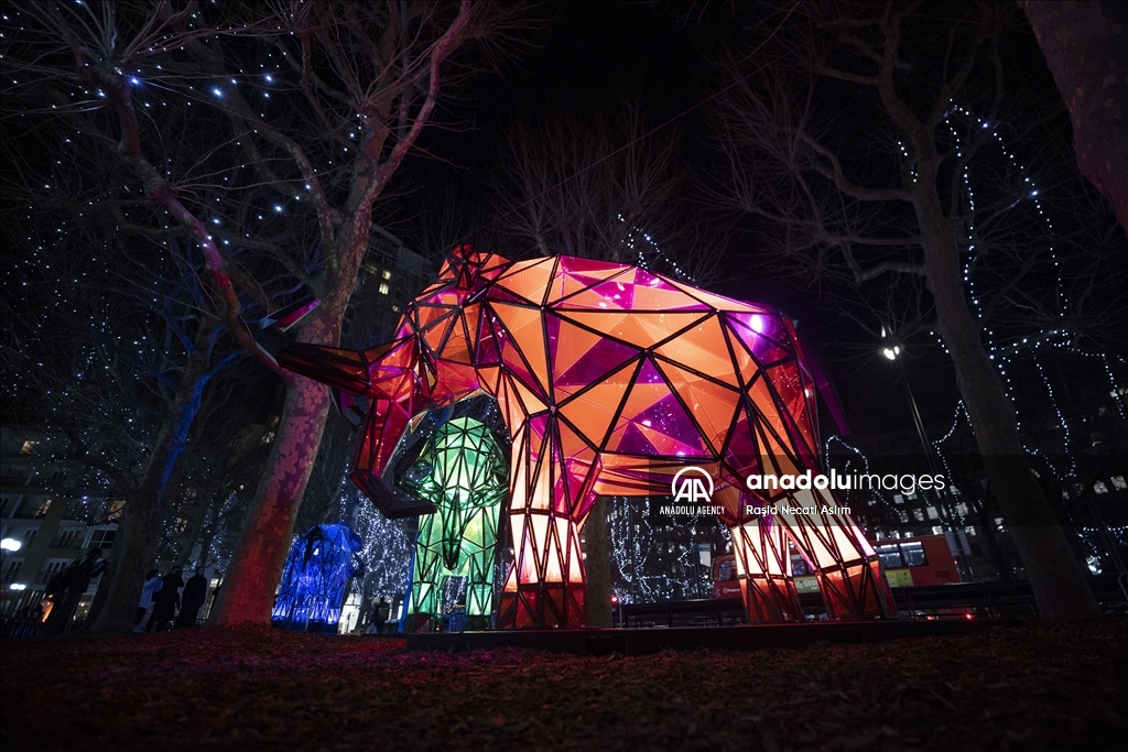 Canary Wharf Winter Lights Festival 2023 in London