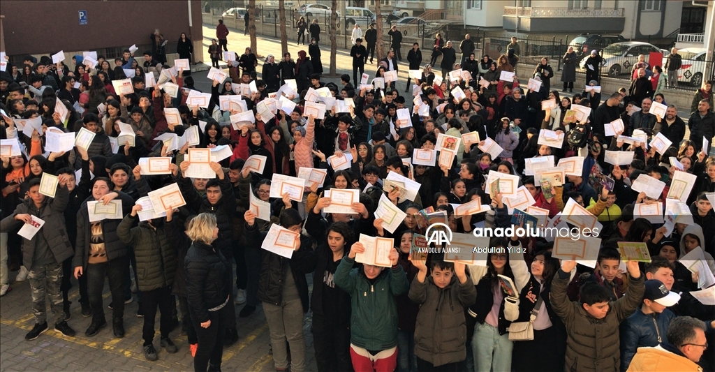 Kırşehir'deki okullarda karne heyecanı