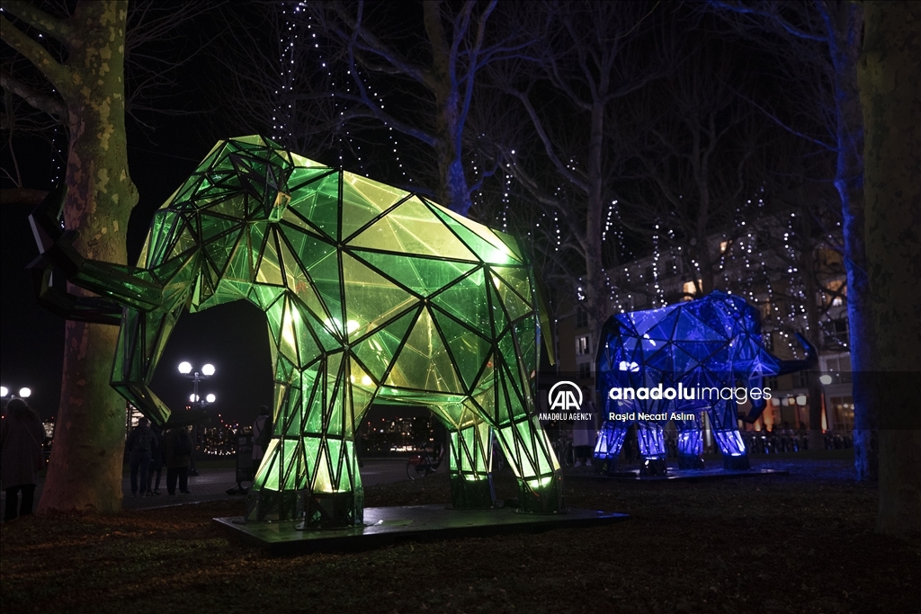 Canary Wharf Winter Lights Festival 2023 in London
