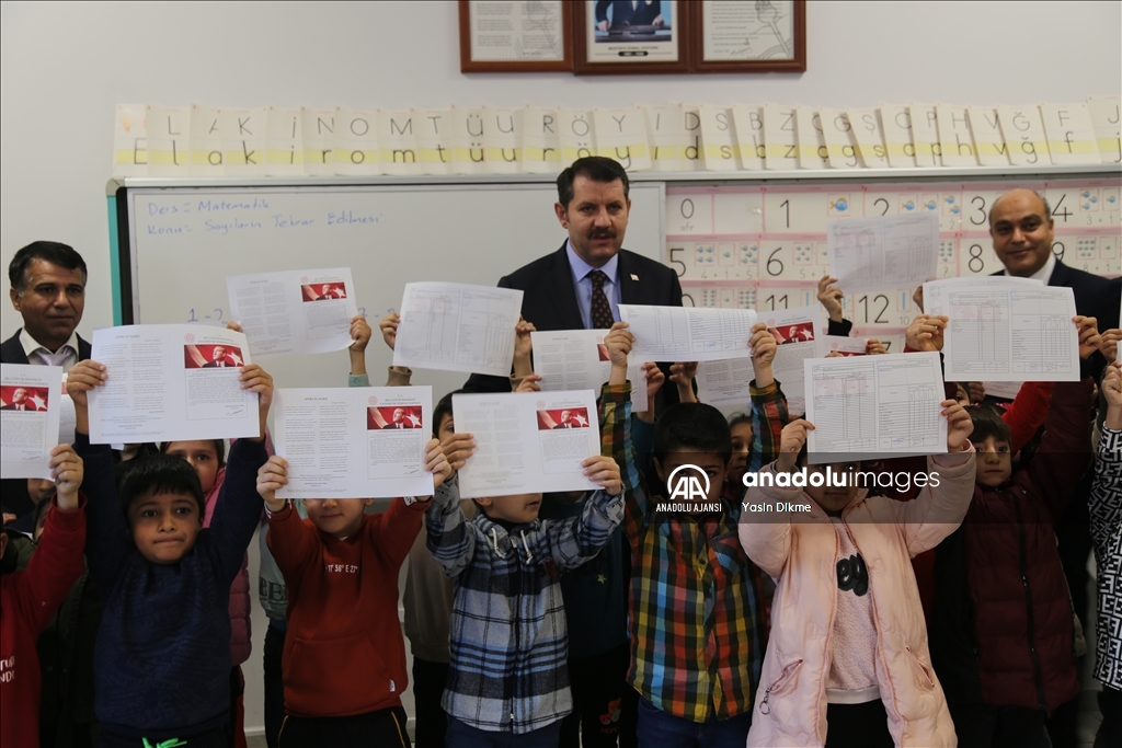 Şanlıurfa'da okullarda karne heyecanı
