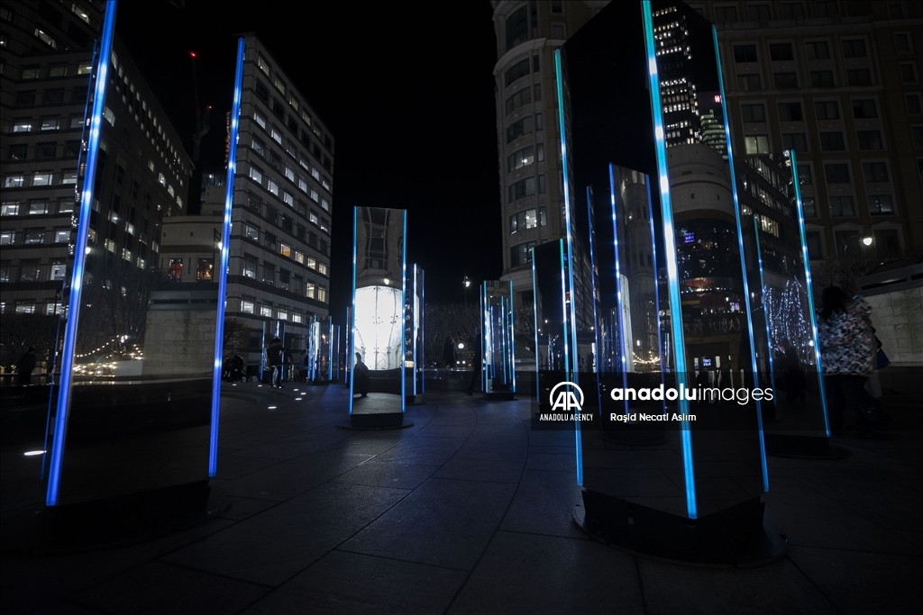 Canary Wharf Winter Lights Festival 2023 in London