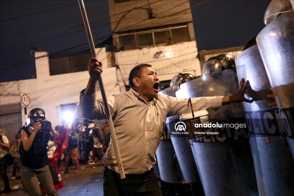 Peru'daki hükümet karşıtı gösteriler devam ediyor