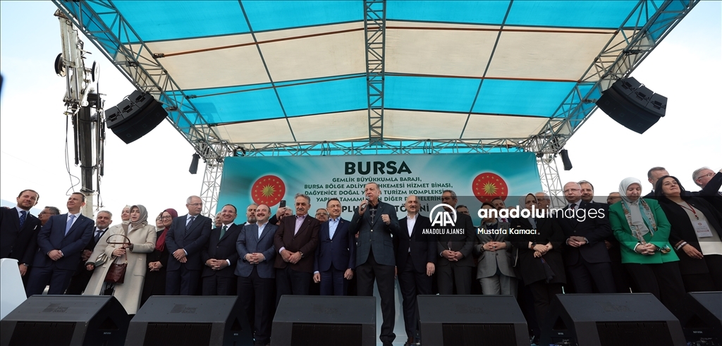 Cumhurbaşkanı Erdoğan, Bursa'da