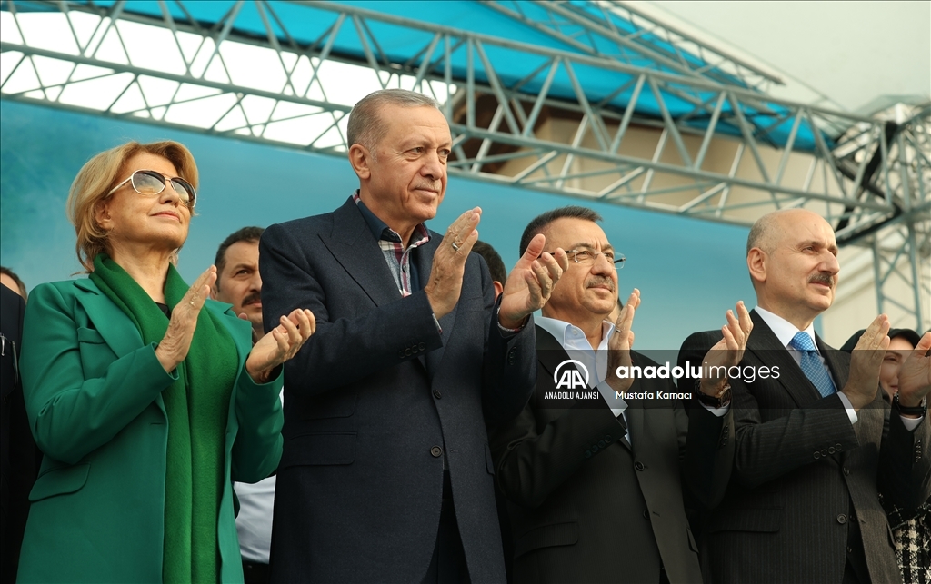 Cumhurbaşkanı Erdoğan, Kağıthane-İstanbul Havalimanı Metro Hattı Açılış Töreni'nde konuştu