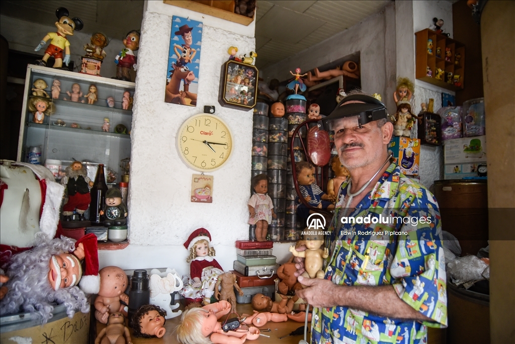 The old toy hospital in Colombia