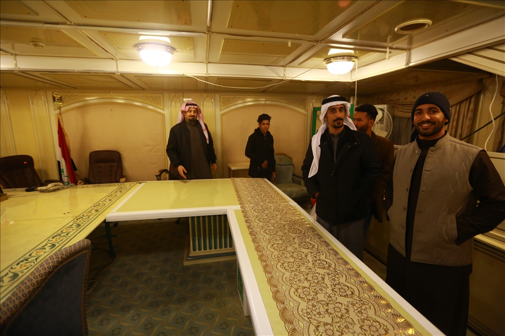 Irak'ta devrik lider Saddam’ın özel yatı bilimsel araştırma merkezine dönüştürüldü