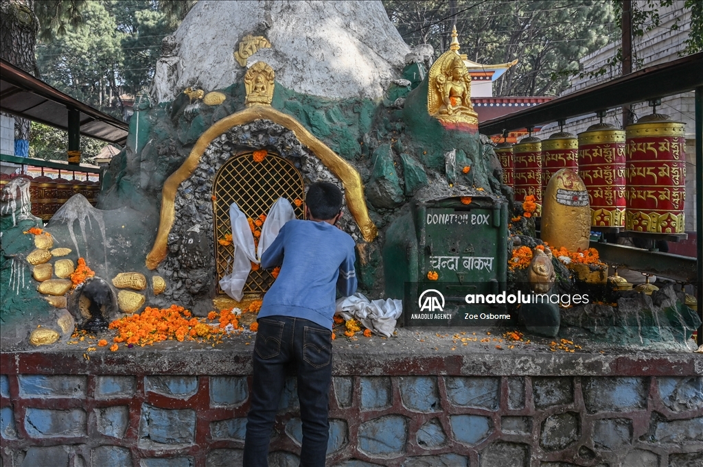 Views Of Some Buddhist, Hindu Temples In Nepal's Capital Kathmandu ...