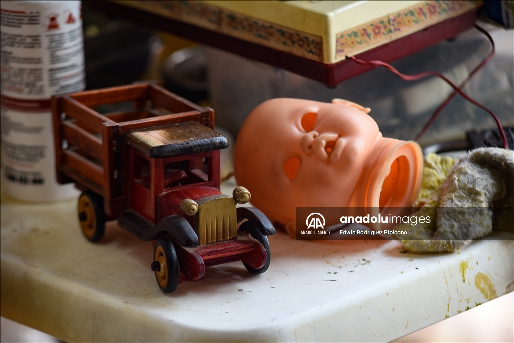 The old toy hospital in Colombia