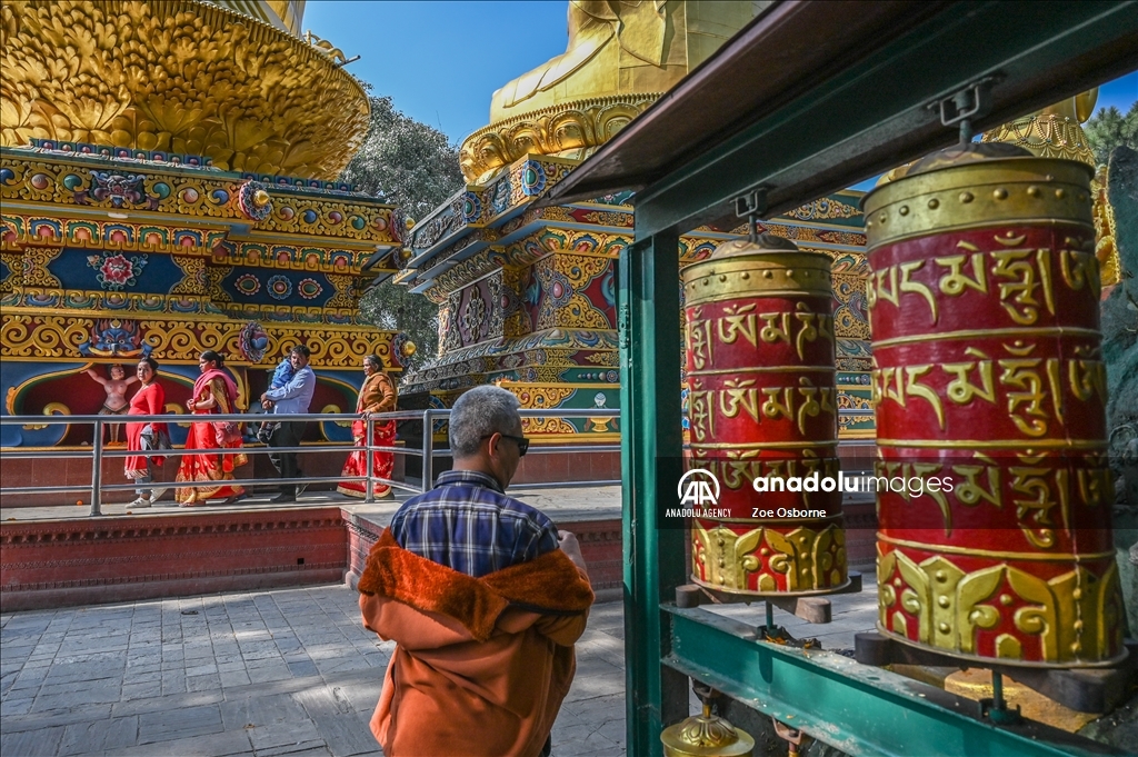 Views Of Some Buddhist, Hindu Temples In Nepal's Capital Kathmandu ...