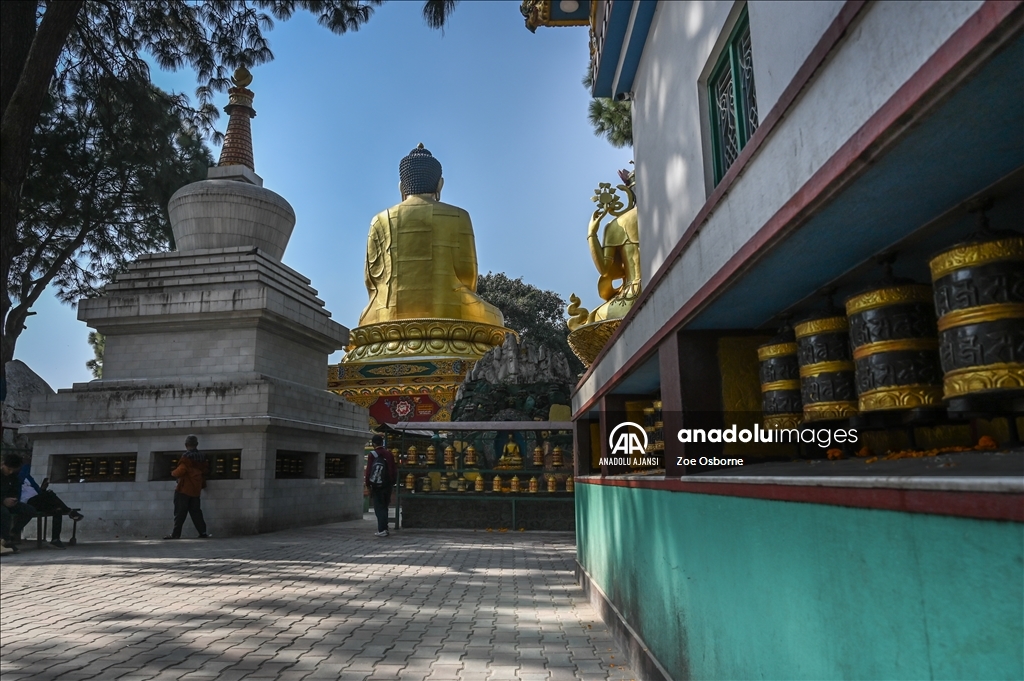 Nepal'in başkenti Nepal'deki Budist ve Hindu tapınakları