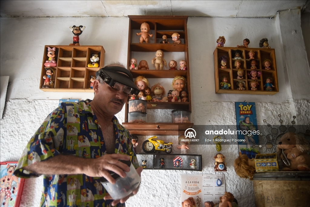 The old toy hospital in Colombia