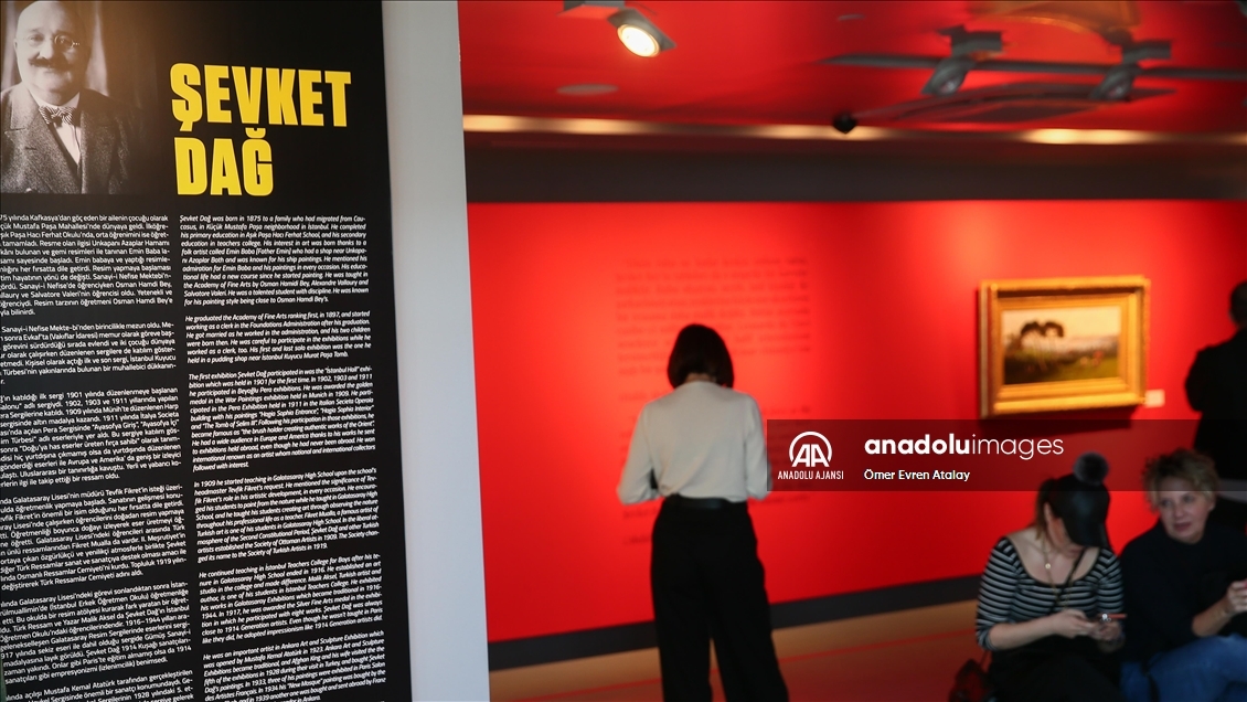 "Zaman ve Mekanın Büyüsünde Bir Ressam: Şevket Dağ" sergisi İzmir'de açıldı