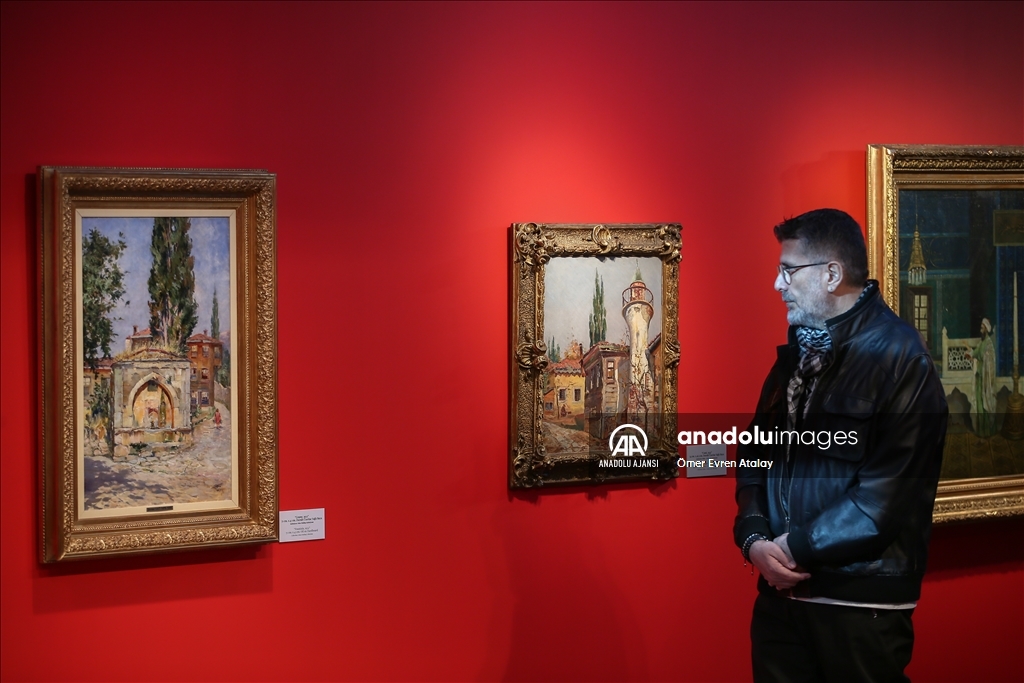 "Zaman ve Mekanın Büyüsünde Bir Ressam: Şevket Dağ" sergisi İzmir'de açıldı