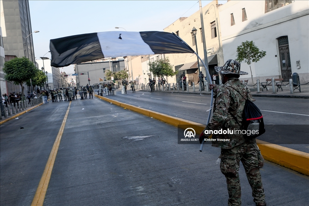 Anti-government demonstrations continue in Peru