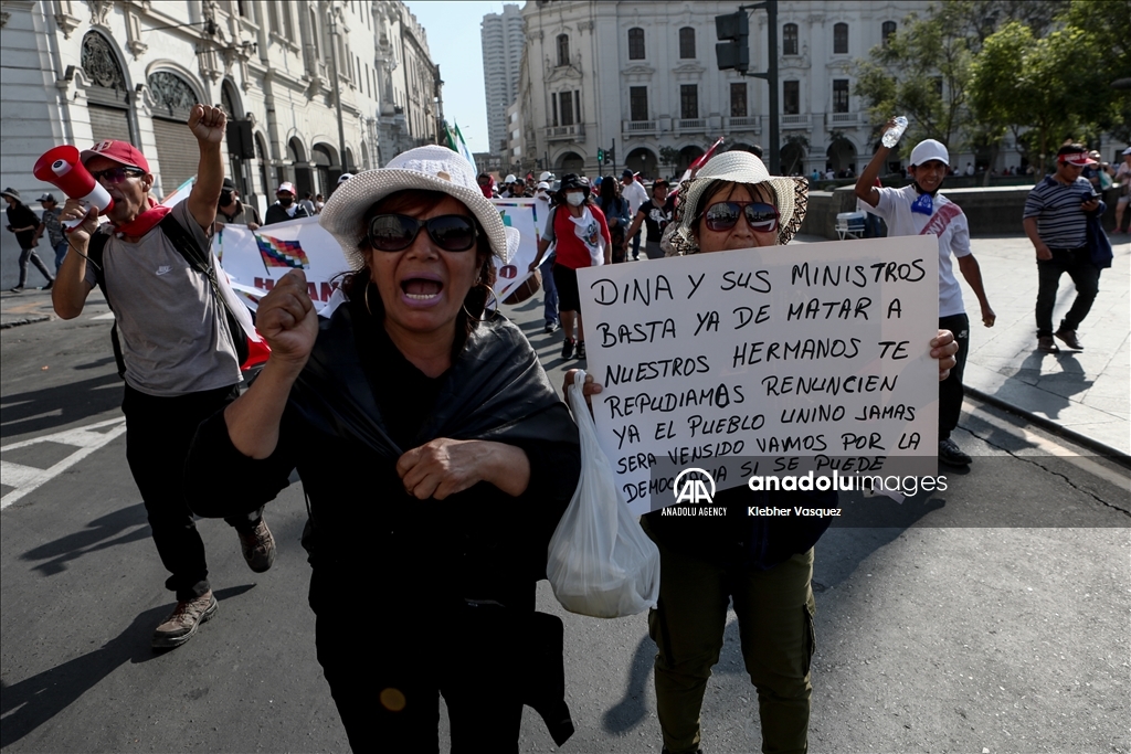 Anti-government demonstrations continue in Peru