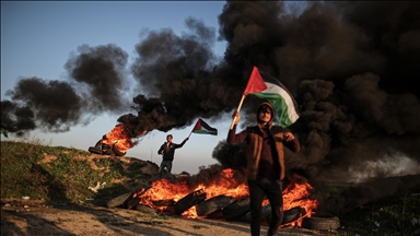İsrail güçlerinin Cenin'de 9 Filistinliyi öldürmesi Gazze'de protesto edildi