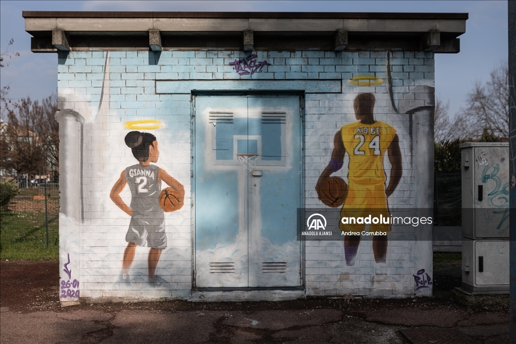 Kobe Bryant üçüncü ölüm yıl dönümünde İtalya'da anıldı