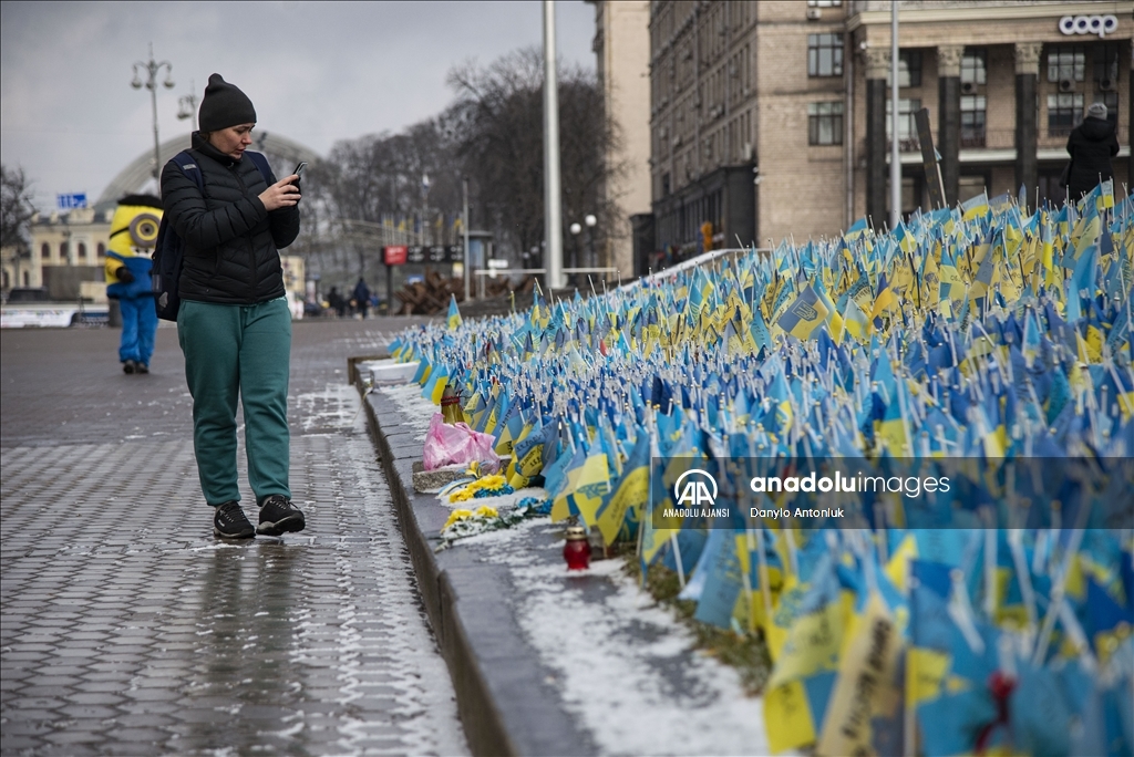 Rusya ve Ukrayna arasındaki savaşın yıldönümü yaklaşırken Kiev'de günlük yaşam