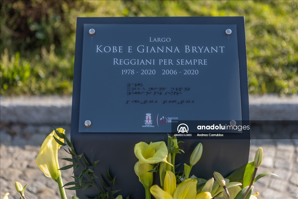 Kobe Bryant üçüncü ölüm yıl dönümünde İtalya'da anıldı