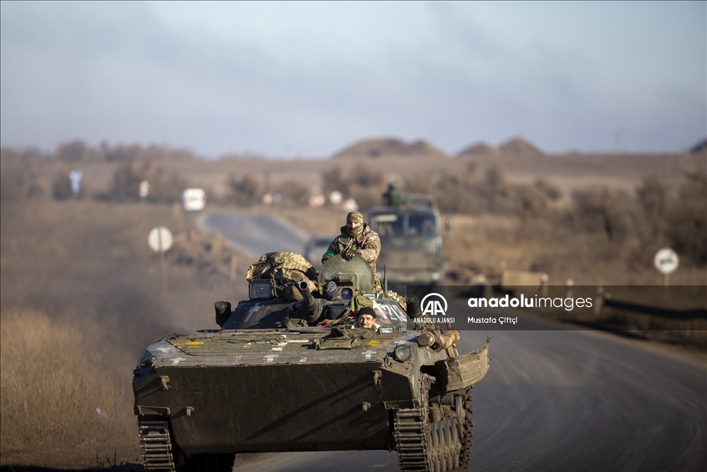 Donetsk bölgesinde Ukrayna ordusunun yoğun hareketliliği sürüyor