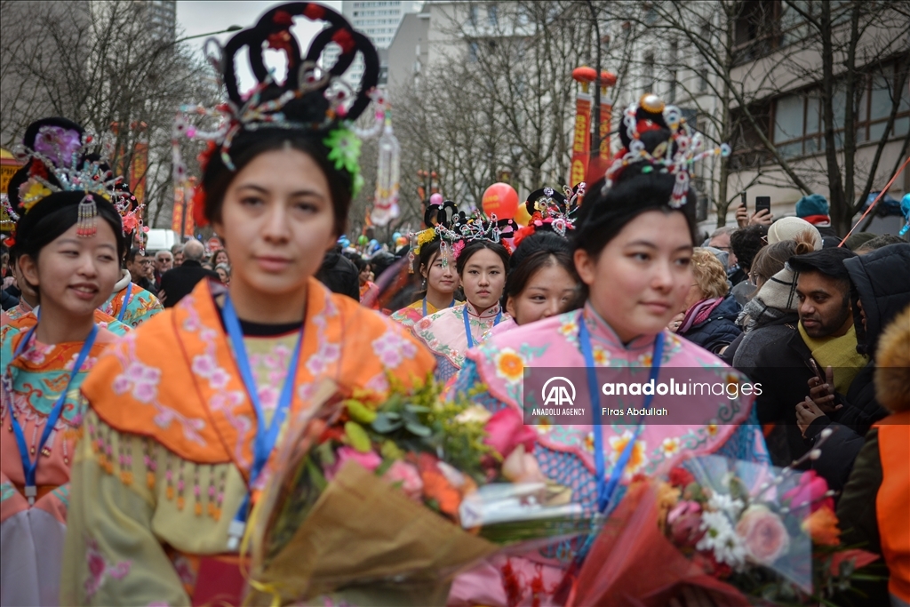 Chinese Lunar New Year celebration in France - Anadolu Ajansı