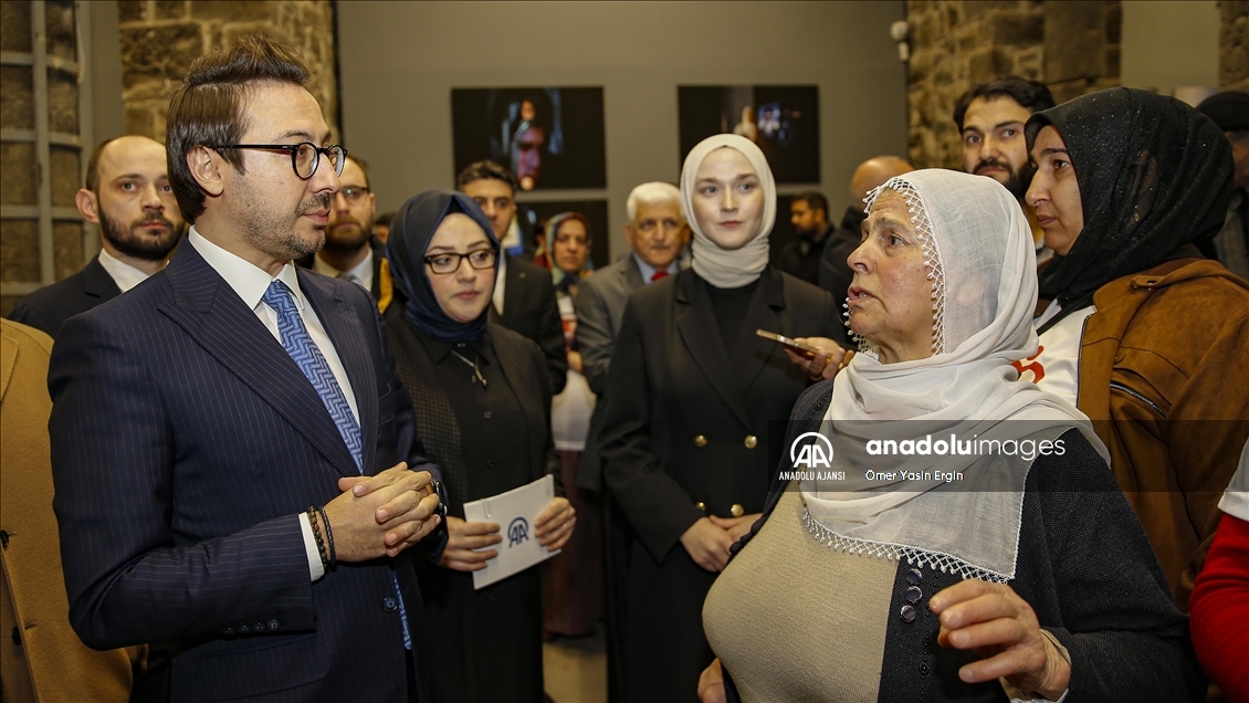 AA'nın "Diyarbakır Anneleri İçin Zamanın Durduğu An" fotoğraf sergisi açıldı