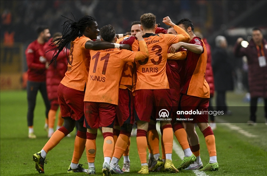 Galatasaray - HangiKredi Ümraniyespor Karşılaşması - Anadolu Ajansı