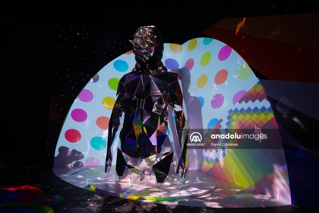 A mind-bending odyssey of colors, structures, and crazy-quilt patterns, “Metamorfosis” by Spanish artist Okuda San Miguel in Mexico City is a feast for the eyes for pop surrealism lovers