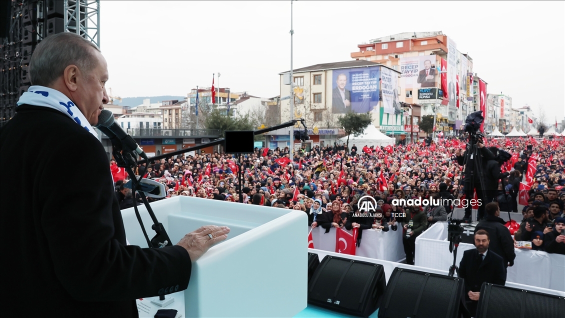 Cumhurbaşkanı Recep Tayyip Erdoğan, Aydos Kalesi ile Sultan Korusu'nun açılışına katıldı