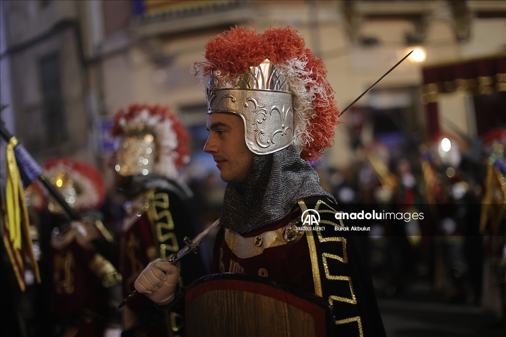 Los Turcos, a community that has been nurturing Turkish traditions for the past 100 years even though they are not ethnic Turks, celebrates Moors and Christians festival in Spain