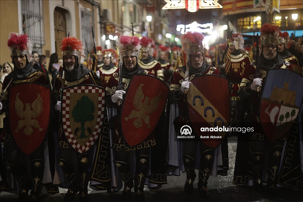 Los Turcos, a community that has been nurturing Turkish traditions for the past 100 years even though they are not ethnic Turks, celebrates Moors and Christians festival in Spain
