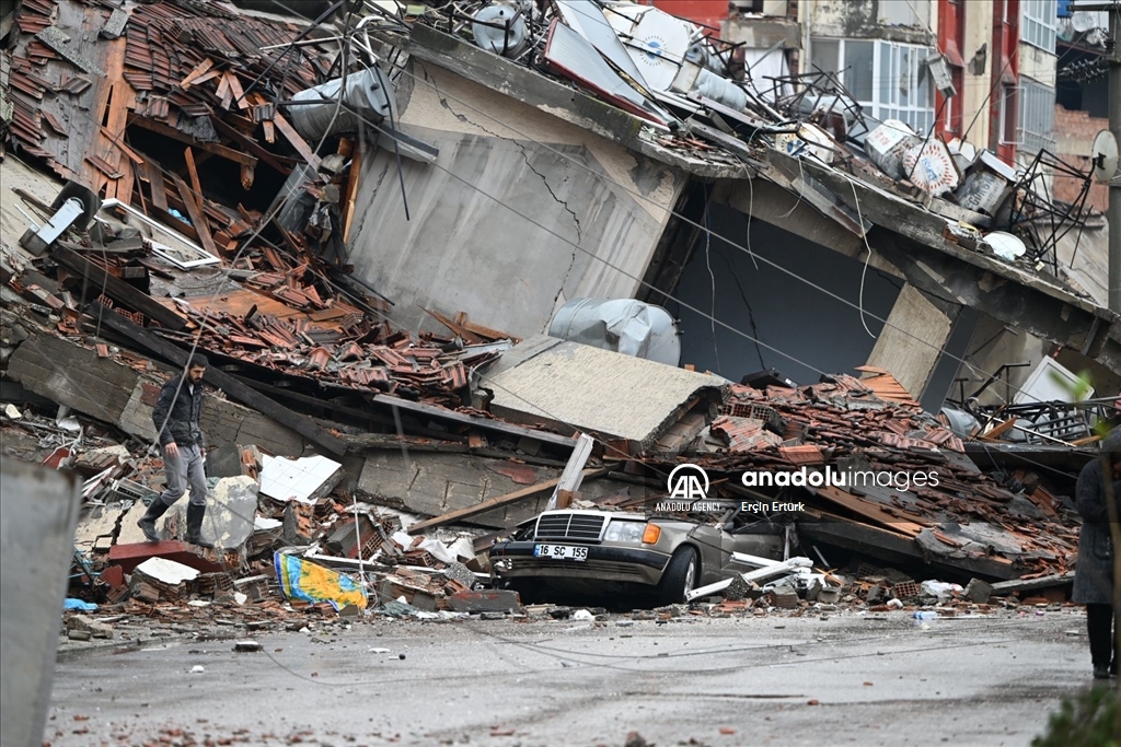 Posljedice razornog zemljotresa u Turkiye: Kahramanmaras 
