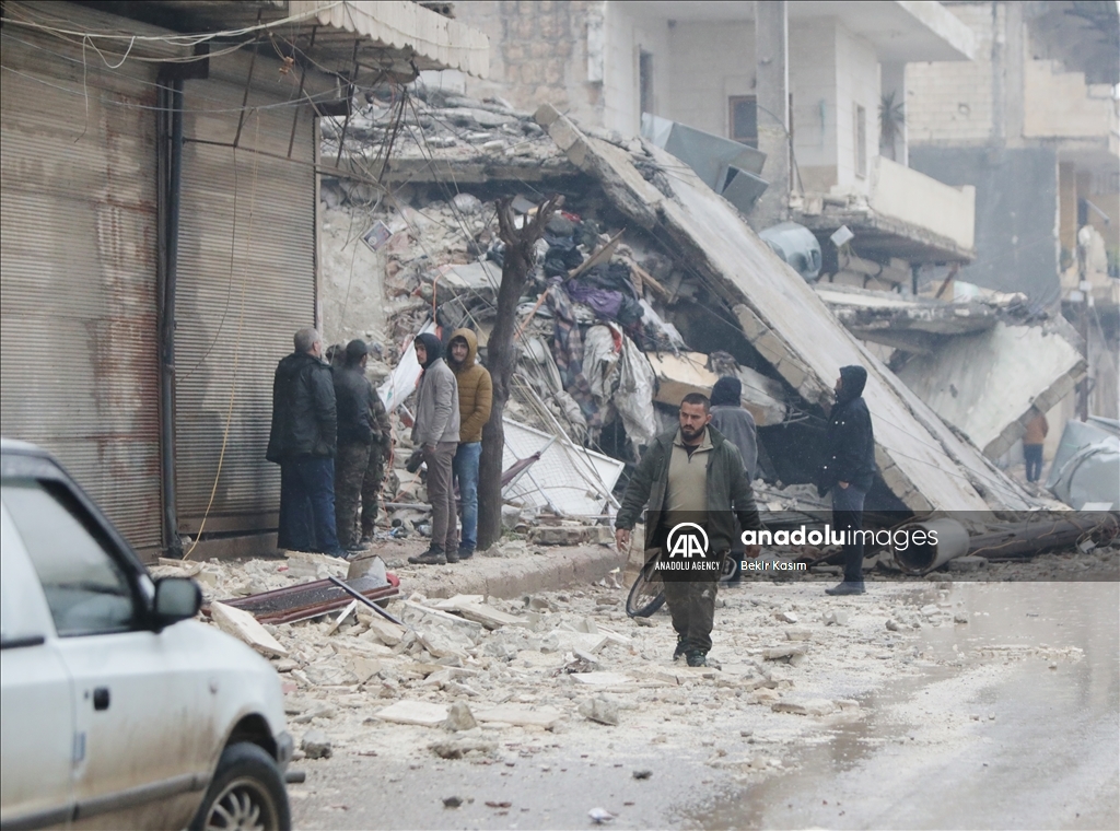 Kahramanmaras earthquake felt strongly in Syria