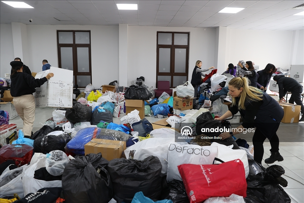 Edirne'de depremzedeler için yardım kampanyası başlatıldı