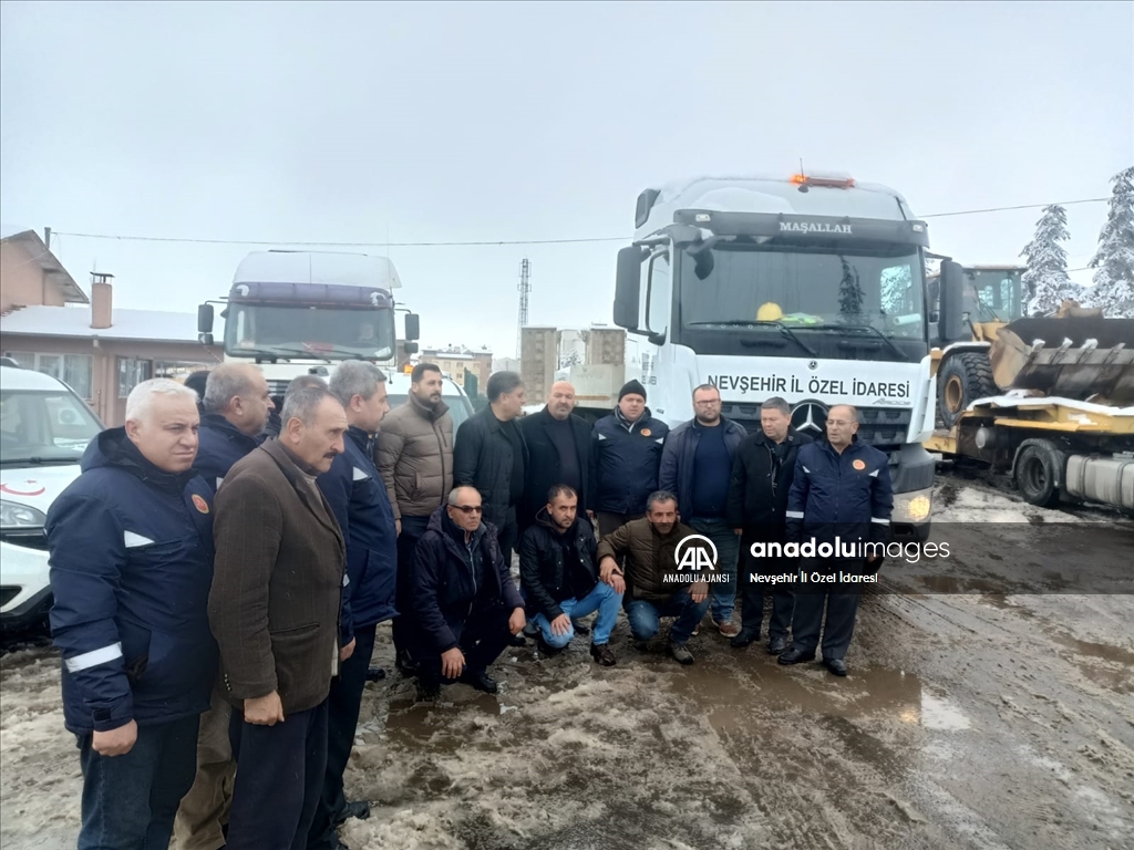 Nevşehir, Kırşehir, Kayseri ve Kırıkkale'de depremzedeler için yardım kampanyası başlatıldı